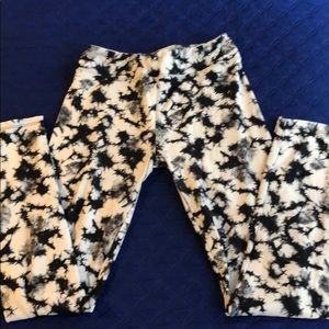 Tie dye leggings